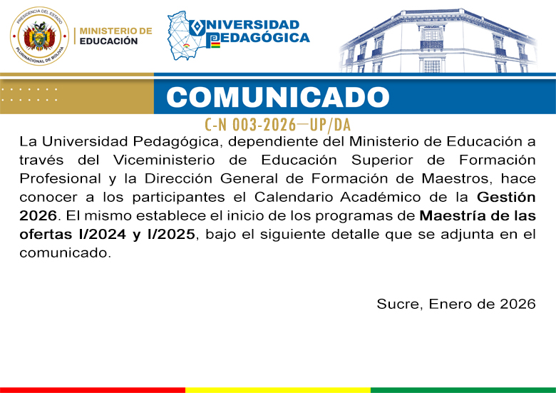 COMUNICADO
