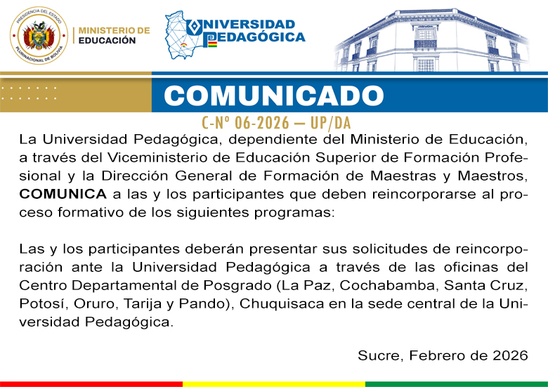 COMUNICADO