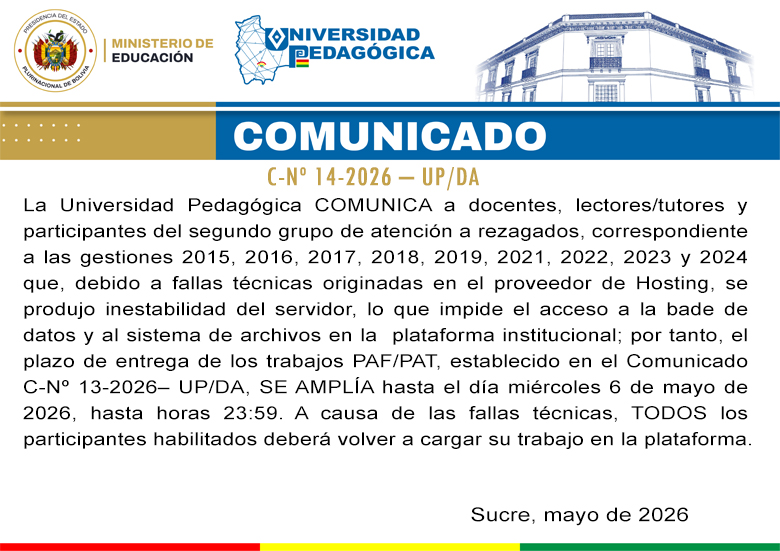 COMUNICADO