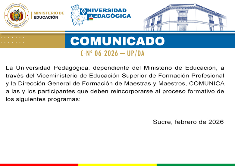 COMUNICADO