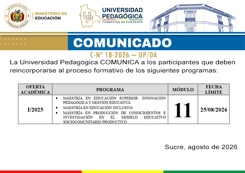 COMUNICADO