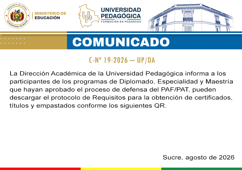 COMUNICADO